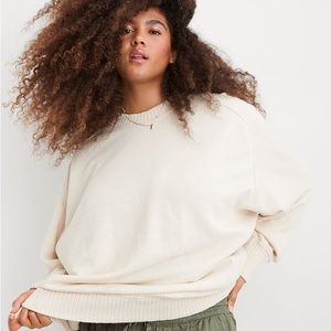 Aerie Down to Earth crewneck sweatshirt